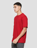 Aos Round Neck Basic Kaos Pria