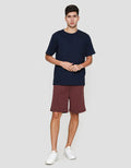 Aos Round Neck Basic Kaos Pria