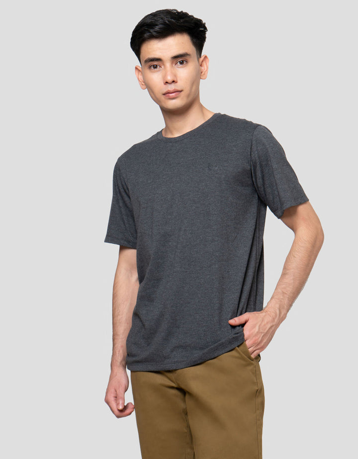 AOS ROUND NECK KAOS LENGAN PENDEK PRIA