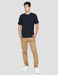 Aos Round Neck Basic Kaos Pria