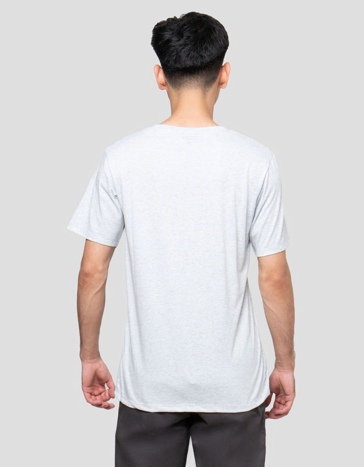 Aos Round Neck Kaos Lengan Pendek Pria