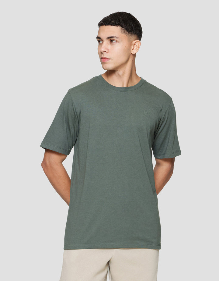 AOS ROUND NECK KAOS LENGAN PENDEK PRIA