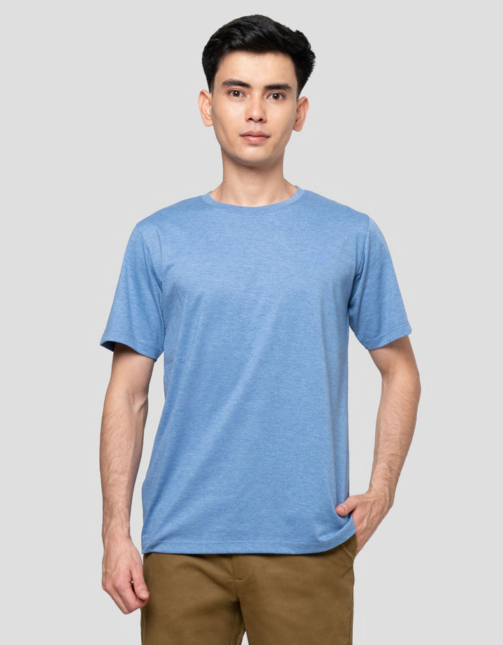 AOS ROUND NECK KAOS LENGAN PENDEK PRIA