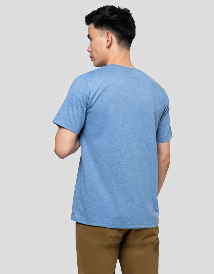 AOS ROUND NECK KAOS LENGAN PENDEK PRIA