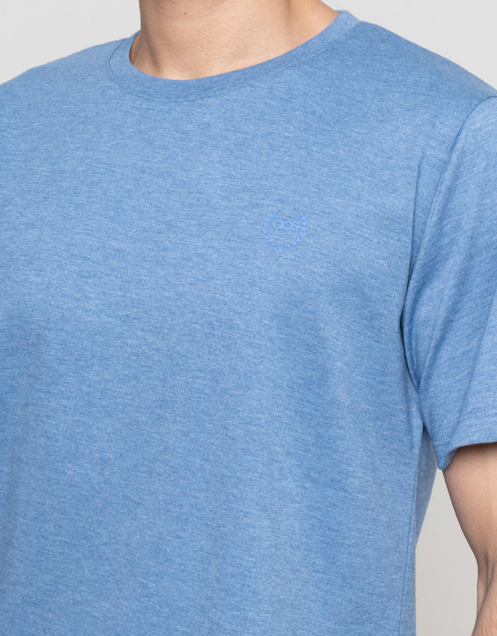 AOS ROUND NECK KAOS LENGAN PENDEK PRIA