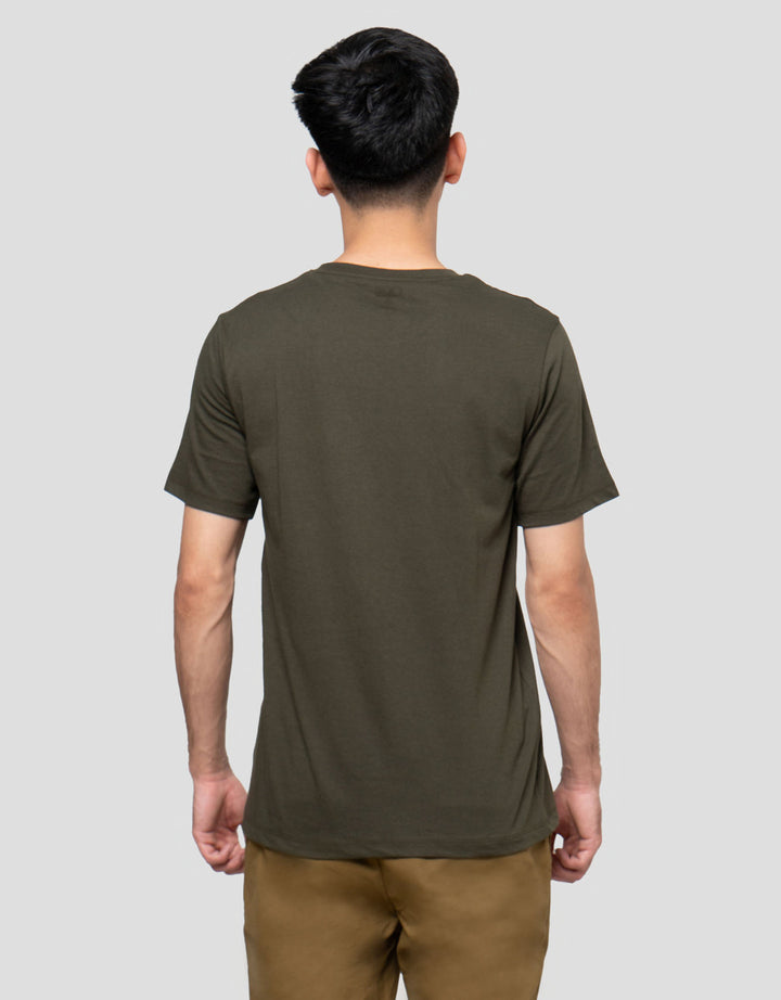 Aos Round Neck Kaos Lengan Pendek Pria