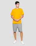 Aos Round Neck Basic Kaos Pria