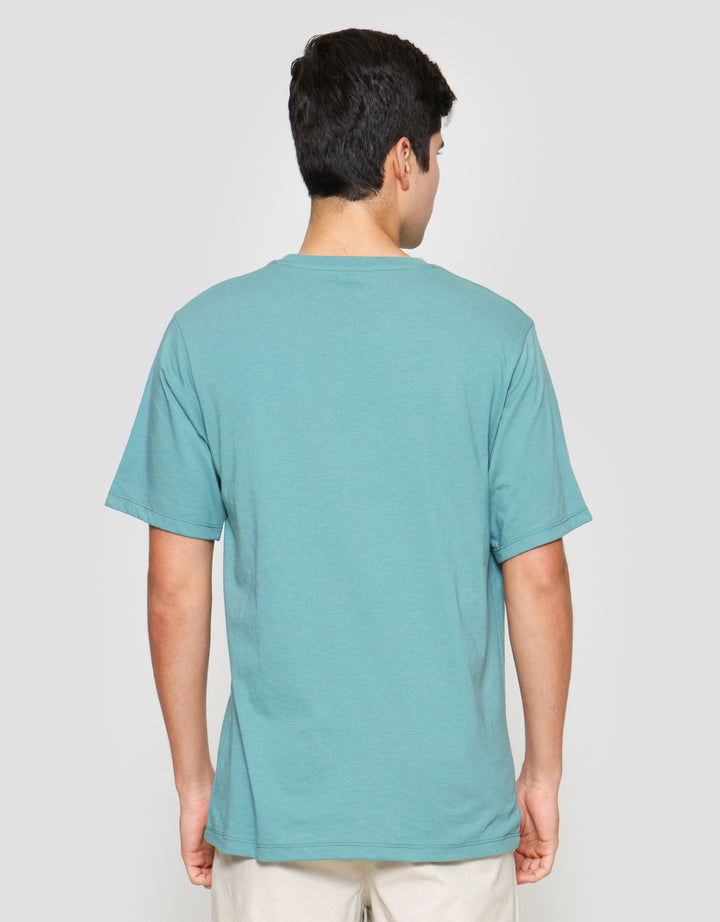 Aos Round Neck Basic Kaos Pria