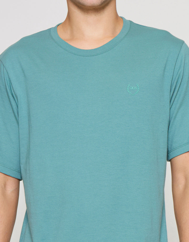 Aos Round Neck Basic Kaos Pria