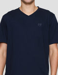Aos Vneck Basic Kaos Pria