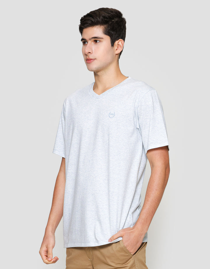 Aos Vneck Basic Kaos Pria