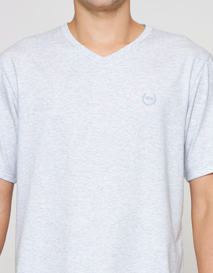 Aos Vneck Basic Kaos Pria