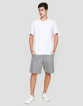 Aos Vneck Basic Kaos Pria