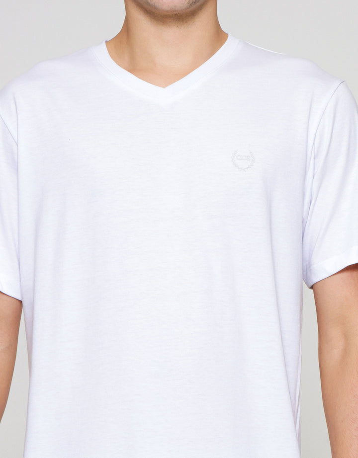 Aos Vneck Basic Kaos Pria