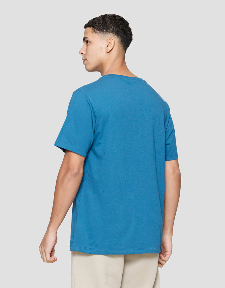 Aos Vneck Basic Kaos Pria