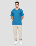 Aos Vneck Basic Kaos Pria