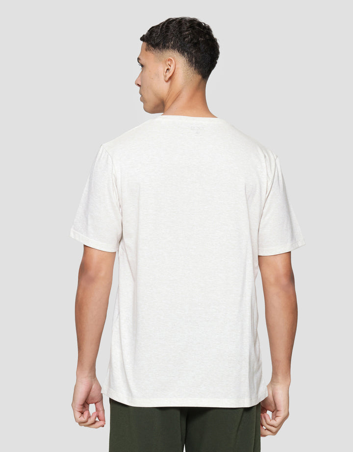 Aos Vneck Basic Kaos Pria