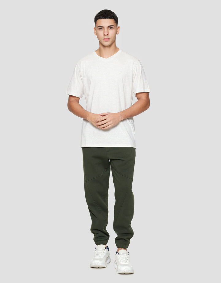 Aos Vneck Basic Kaos Pria