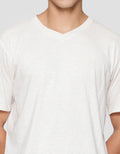 Aos Vneck Basic Kaos Pria
