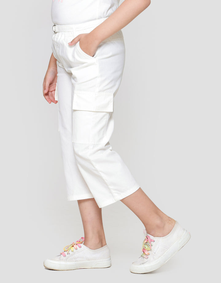 Little M Woven Pocket Tali Celana Anak Perempuan