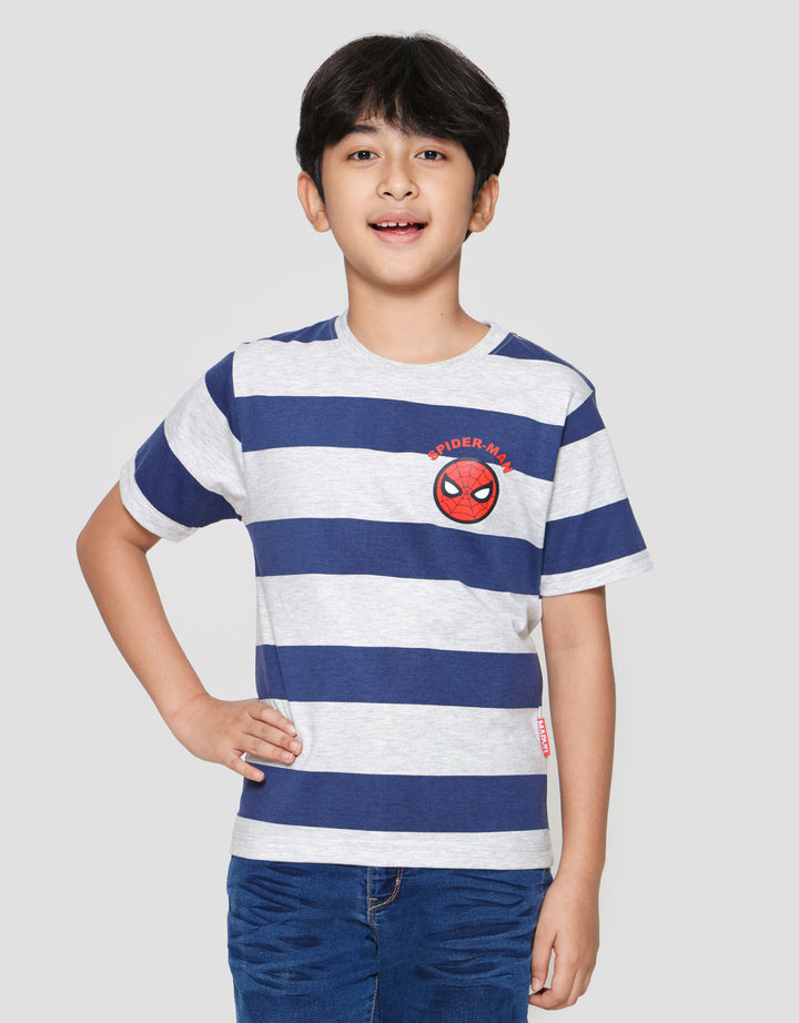 Marvel Salur Spd Logo Head Kaos Anak Laki-laki