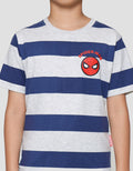 Marvel Salur Spd Logo Head Kaos Anak Laki-laki