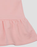 Little M Knit Sleeveless Embro Pita Midi Dress Anak Perempuan