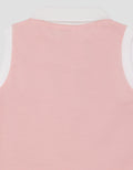 Little M Knit Sleeveless Embro Pita Midi Dress Anak Perempuan