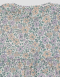 Little M Rib Floral Pakaian Setelan Anak Bayi Perempuan