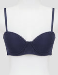 Nevada Push Up Regular Wire Half With Lace Bra Wanita