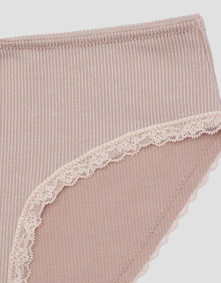 Nevada Mini Rib Leg Lace Celana Dalam Wanita