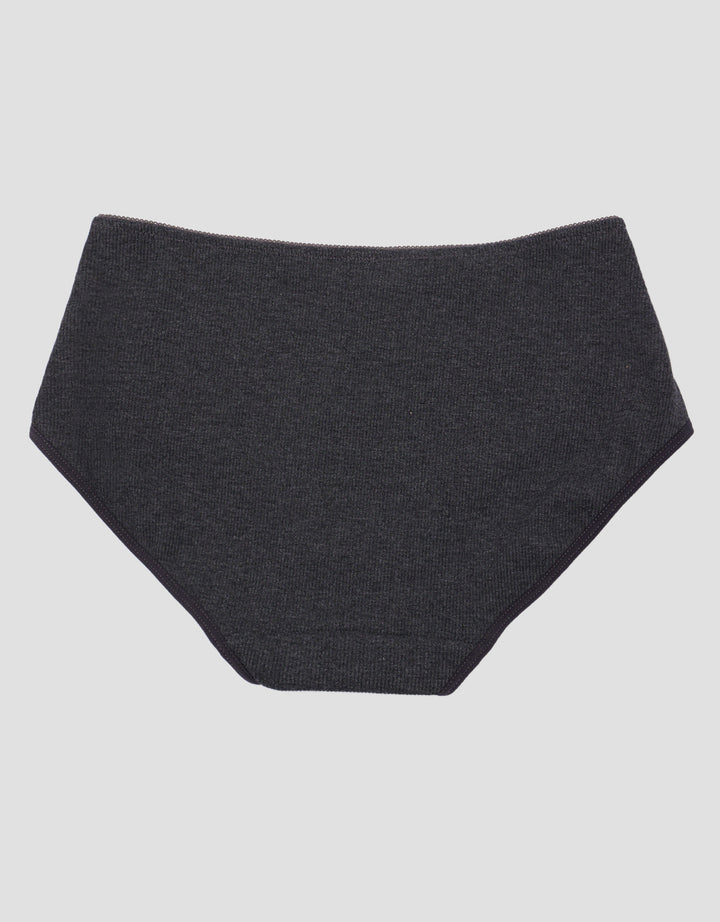 Nevada Rib Mid Lace Celana Dalam Midi Wanita