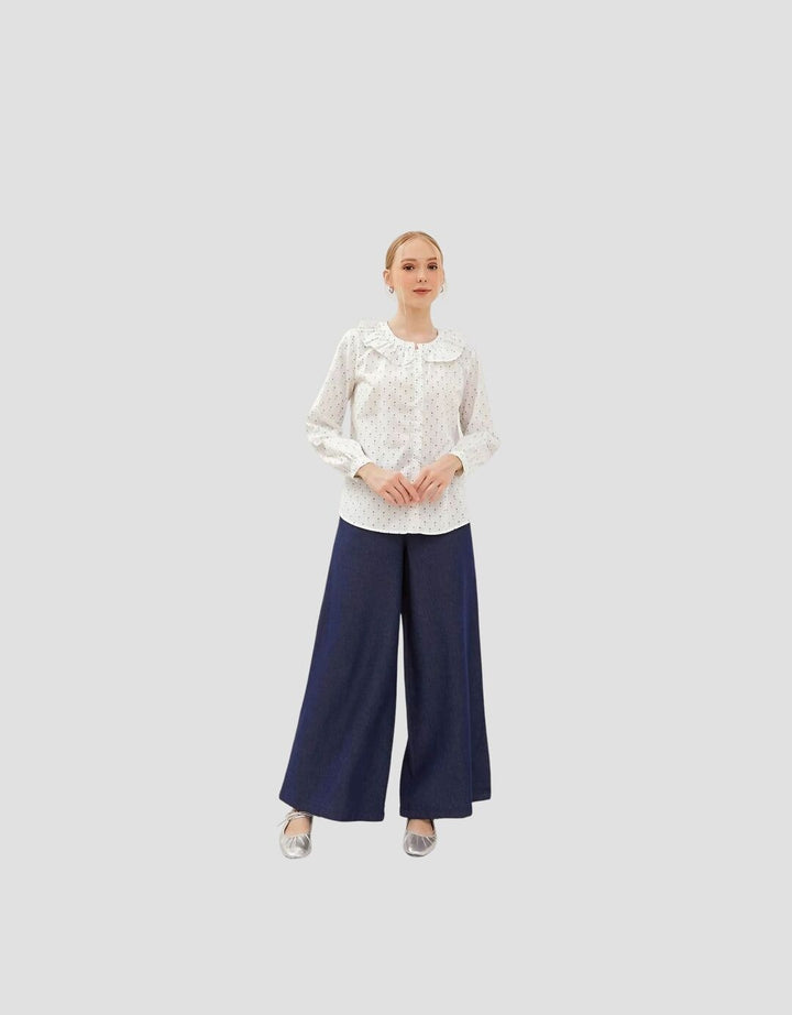 Graphis Blus Motif Polkadot Wani