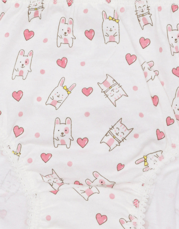 Little M Brief Cd Pack Of 3 Love Catty Celana Dalam Anak Perempuan