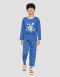 Little M Outer Space Setelan Piyama Anak Laki-laki