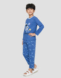 Little M Outer Space Setelan Piyama Anak Laki-laki