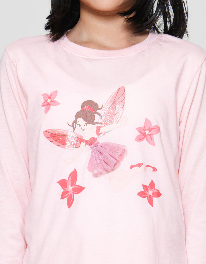 Little M Fairy Piyama Set Anak Perempuan