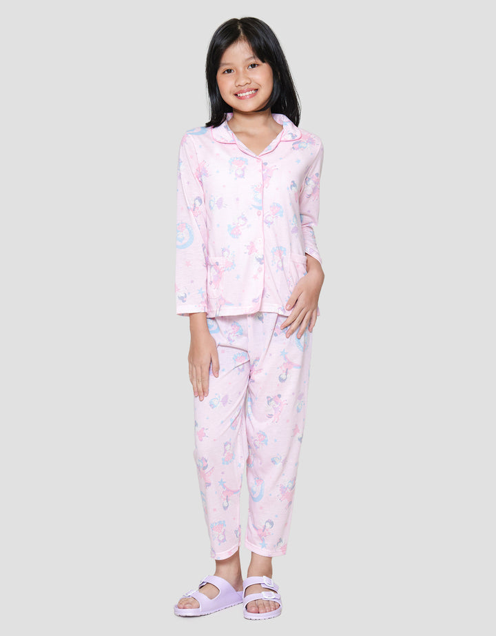Little M Fairy Piyama Set Anak Perempuan