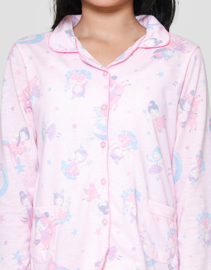 Little M Fairy Piyama Set Anak Perempuan