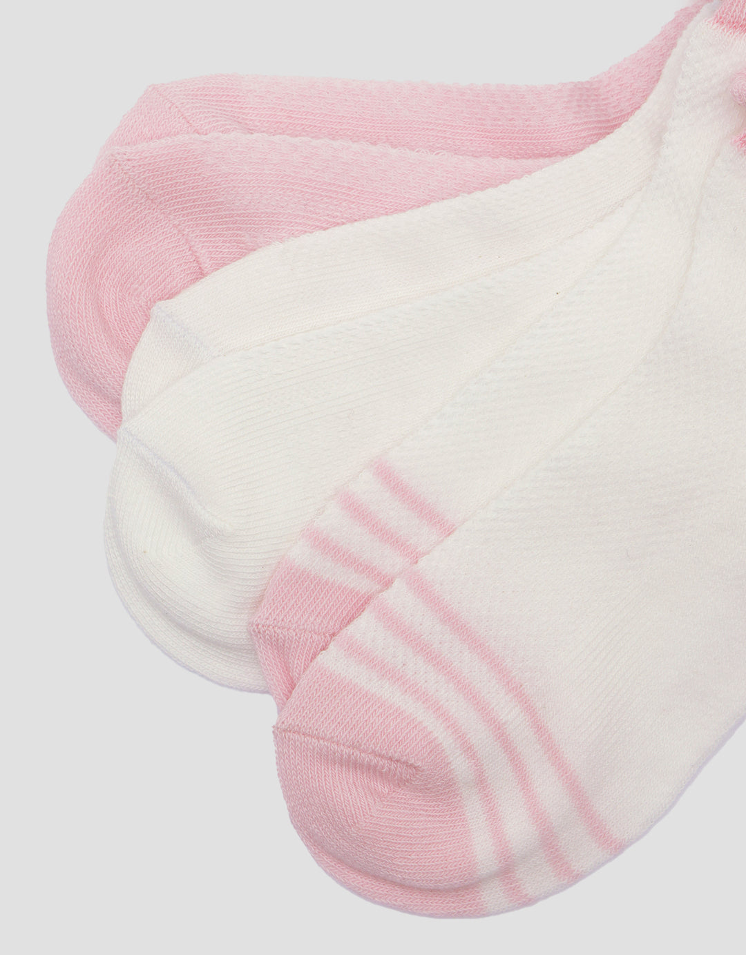 Little M Pack Of 3 Polos Stripe Kaos Kaki Anak Perempuan