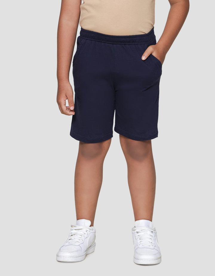 Little M Jersey Kantong Basic Celana Pendek Anak Laki-laki