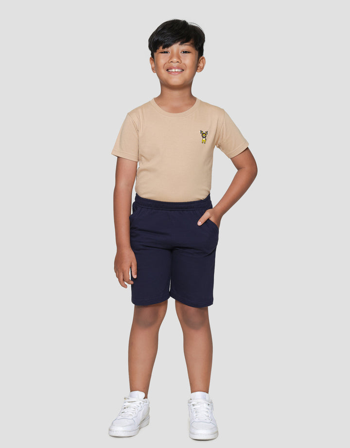Little M Jersey Kantong Basic Celana Pendek Anak Laki-laki