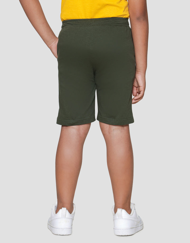 Little M Jersey Kantong Basic Celana Pendek Anak Laki-laki