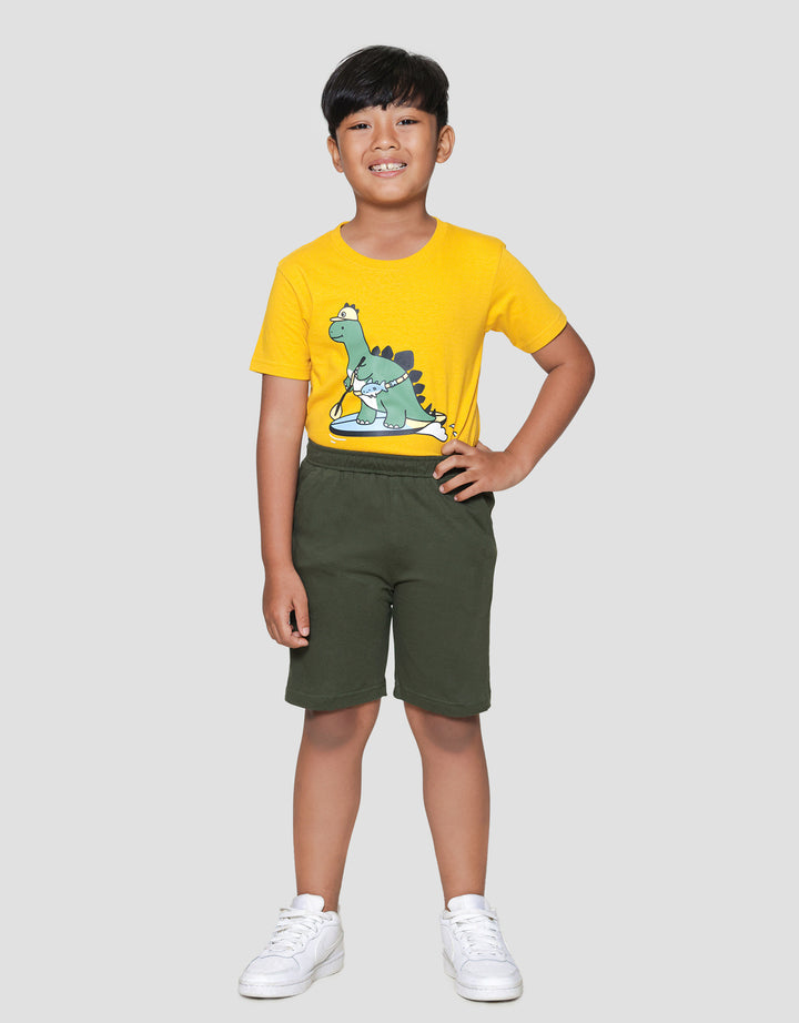 Little M Jersey Kantong Basic Celana Pendek Anak Laki-laki