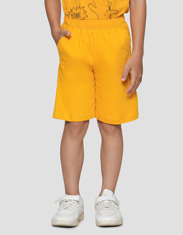 Little M Jersey Kantong Basic Celana Pendek Anak Laki-laki