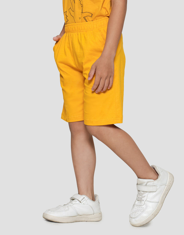 Little M Jersey Kantong Basic Celana Pendek Anak Laki-laki