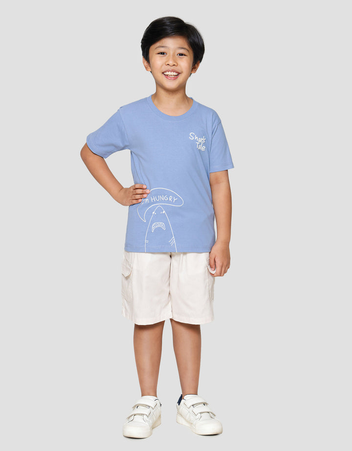 Little M Shark Tale Kaos Anak Laki-laki