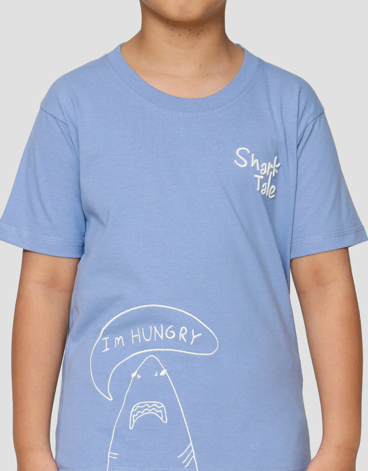 Little M Shark Tale Kaos Anak Laki-laki