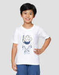 Little M Shark Beach Kaos Anak Laki-laki