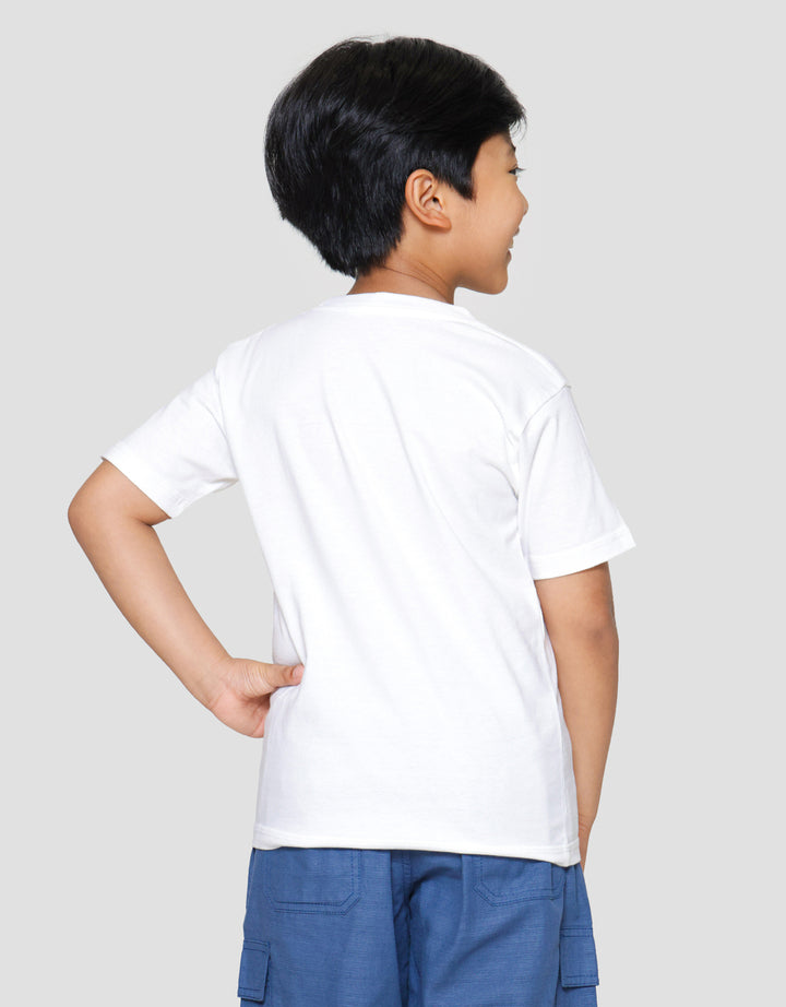 Little M Shark Beach Kaos Anak Laki-laki